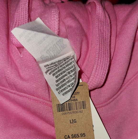 PINK Pullover Size Large NWT - Picture 9 of 9